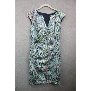 Black Saks Fifth Avenue Ruched Bodycon Dress-Size 4-Lined